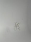 PINGENTE CORAÇÃO CRAVEJADO GÊMEAS