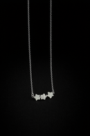 COLAR ESTRELA MADREPEROLA PRATA 925