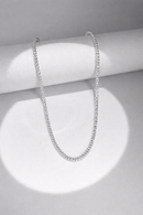 COLAR PIPOCA FIO 300 45CM PRATA 925