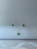 CONJUNTO PRISCESS VERDE ESMERALDA