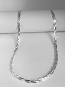 COLAR 3 FIOS 45CM PRATA 925