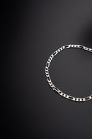 PULSEIRA  3X1 FIO 080 21CM PRATA 925